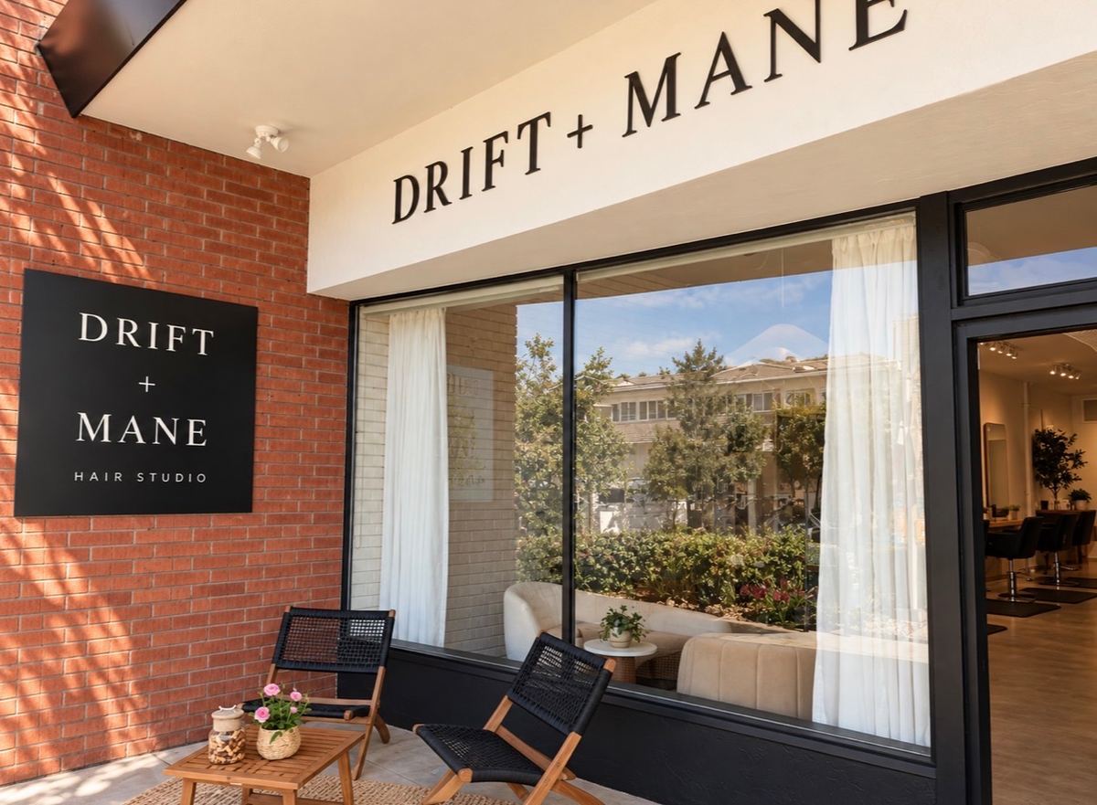 Drift + Mane storefront on La Jolla Blvd